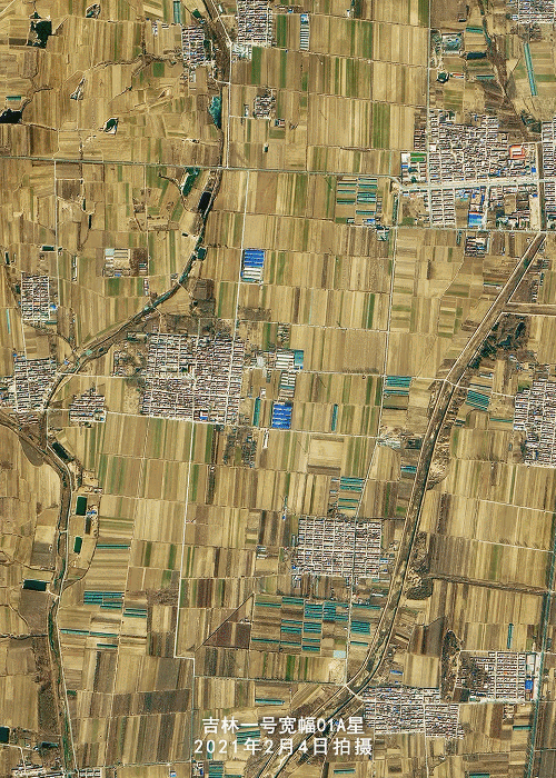 卫星瞰田丨那些色彩斑斓的土地