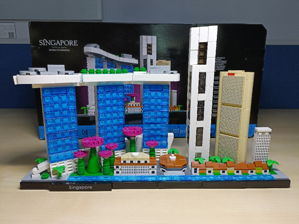 乐高建筑天际线系列新加坡测评