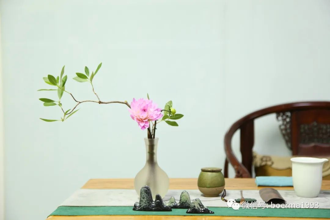 不负人间一壶茶中式茶席插花