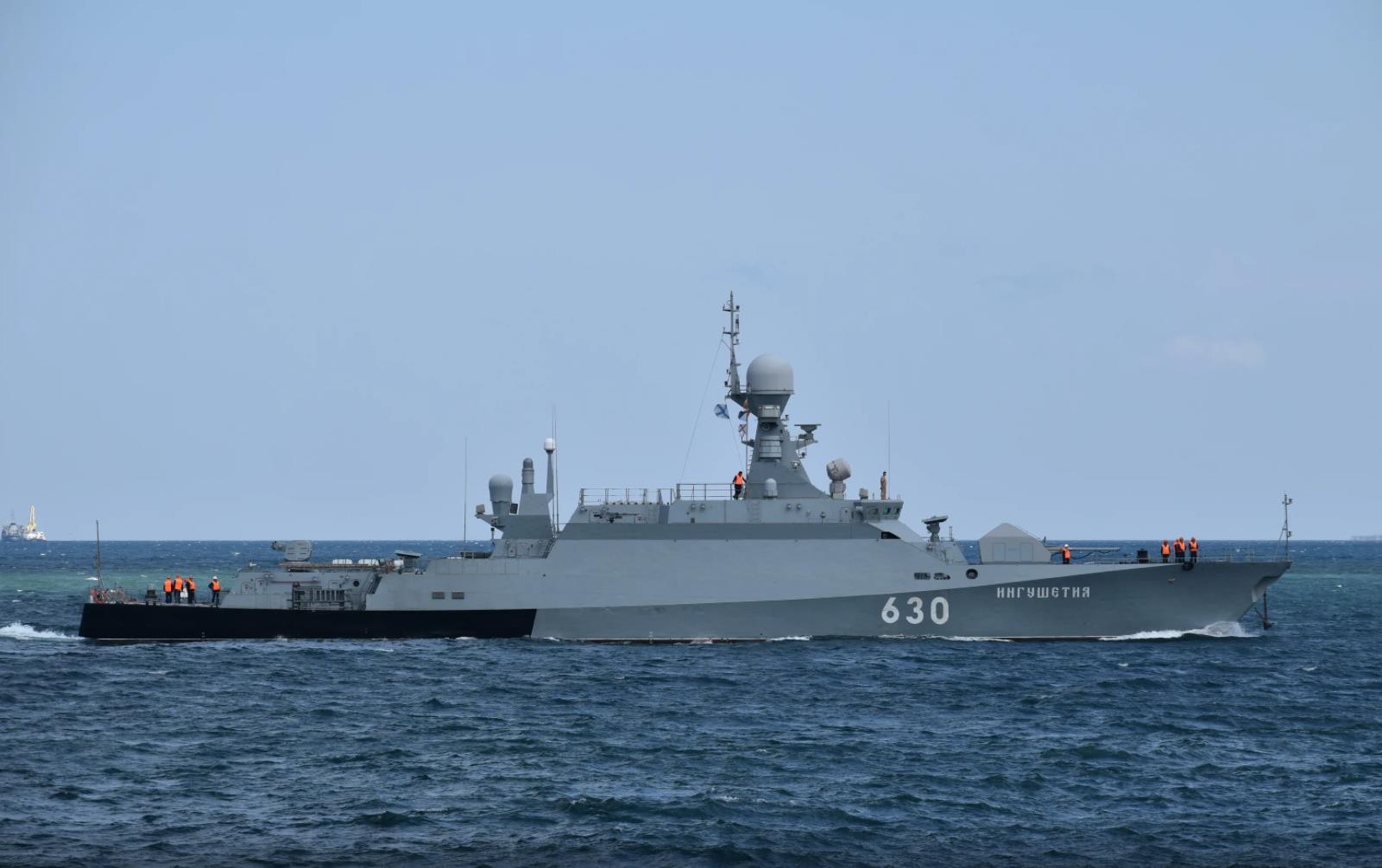 暴徒m级护卫舰体型虽小不中看但却是俄军一把利器