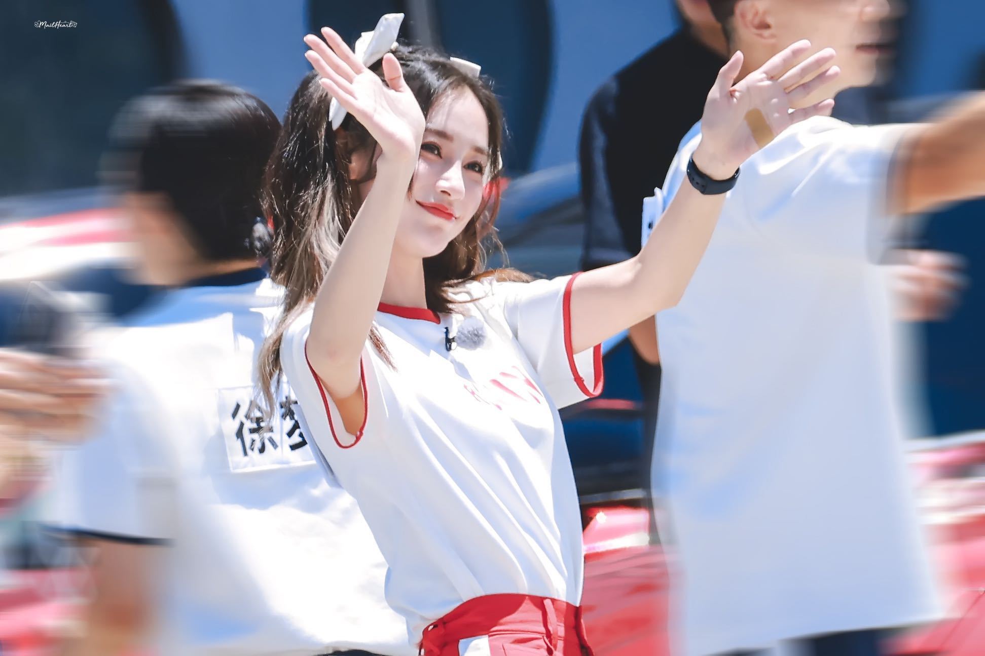 收获今日份心动angelababy奔跑吧最新路透里