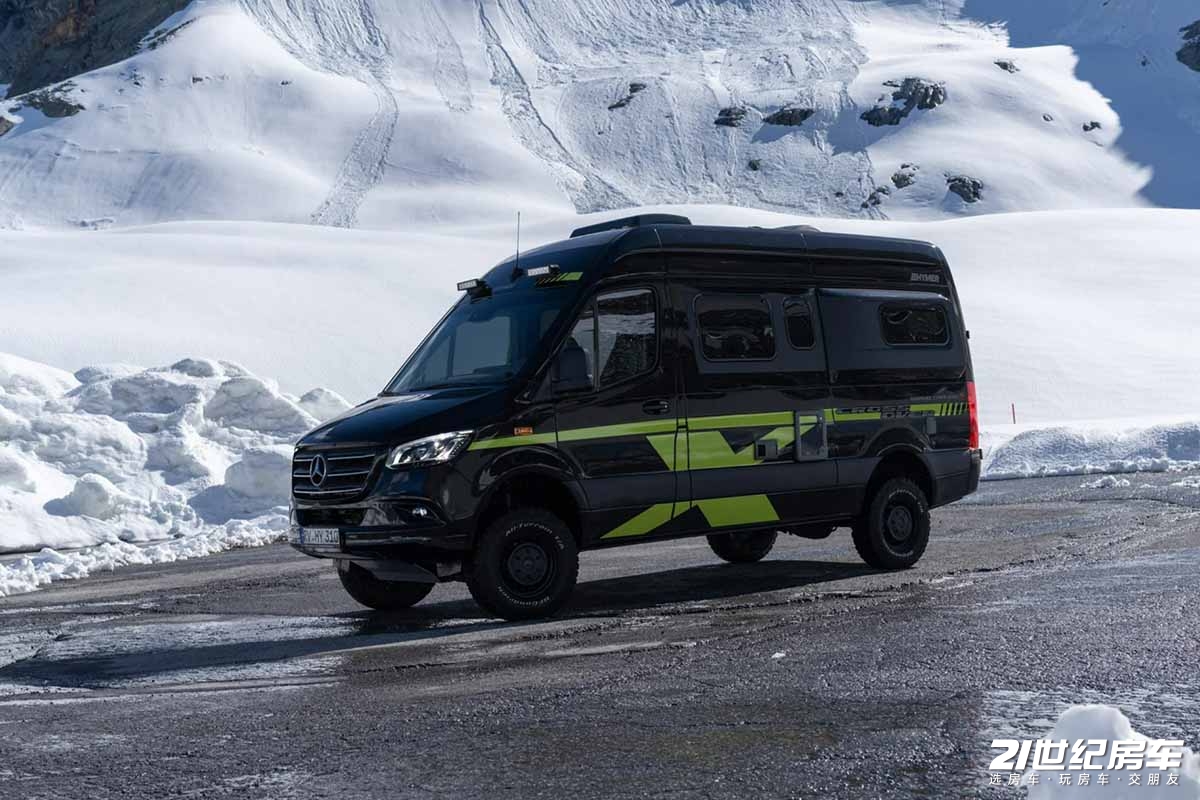 能越野的b型房车这么炫酷2022款奔驰海姆四驱越野露营车