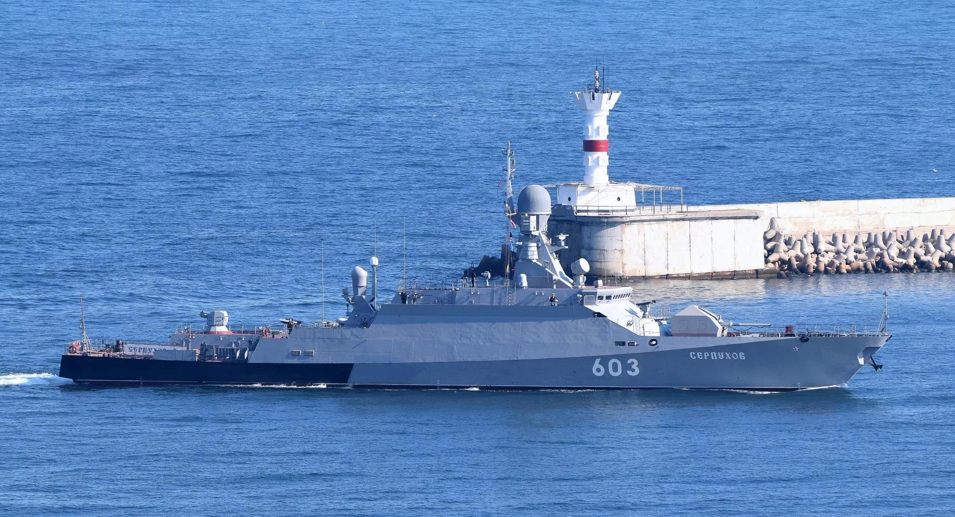 暴徒m级护卫舰体型虽小不中看但却是俄军一把利器