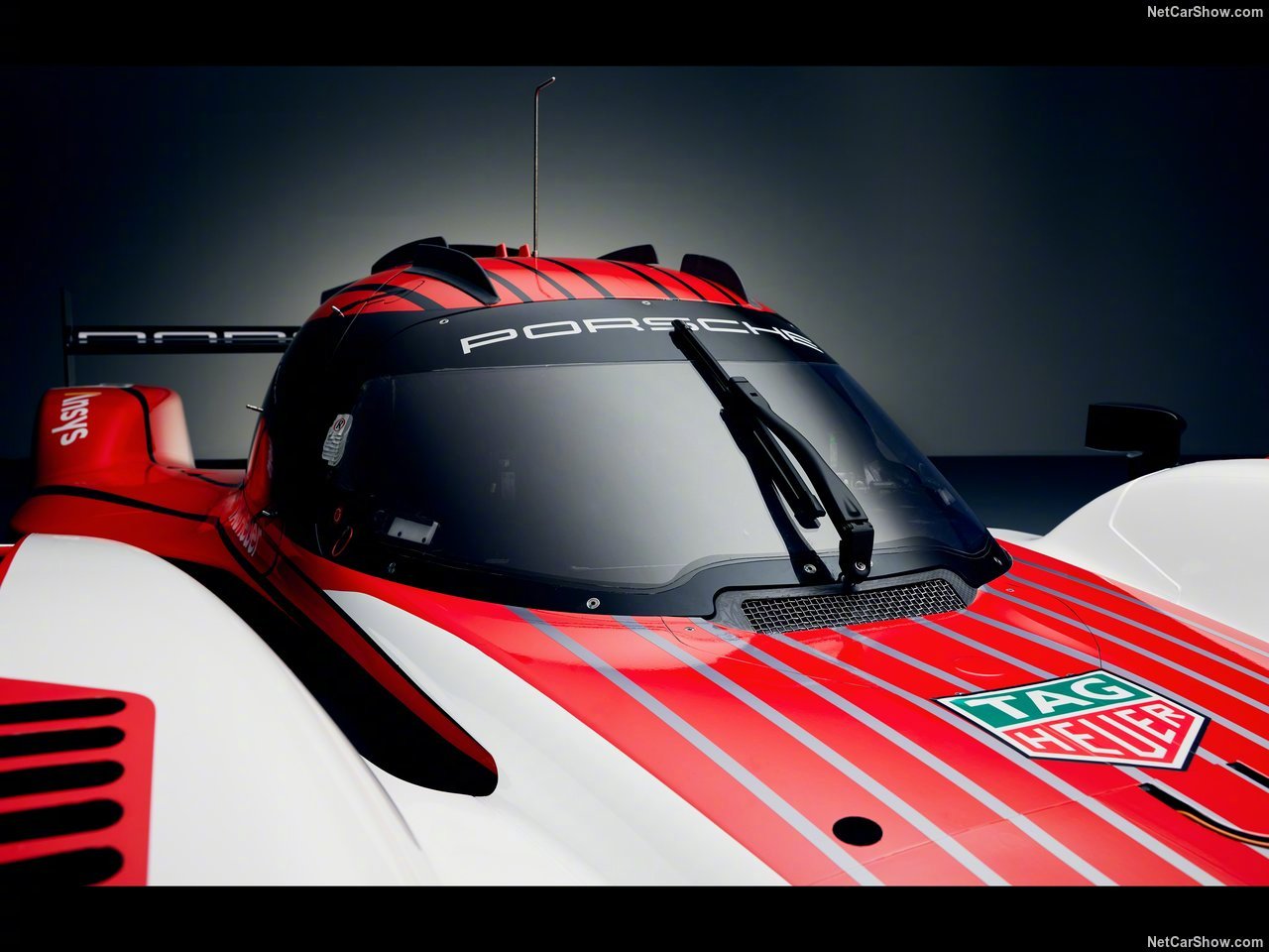 保时捷963lmdh赛车使用白红黑配色涂装