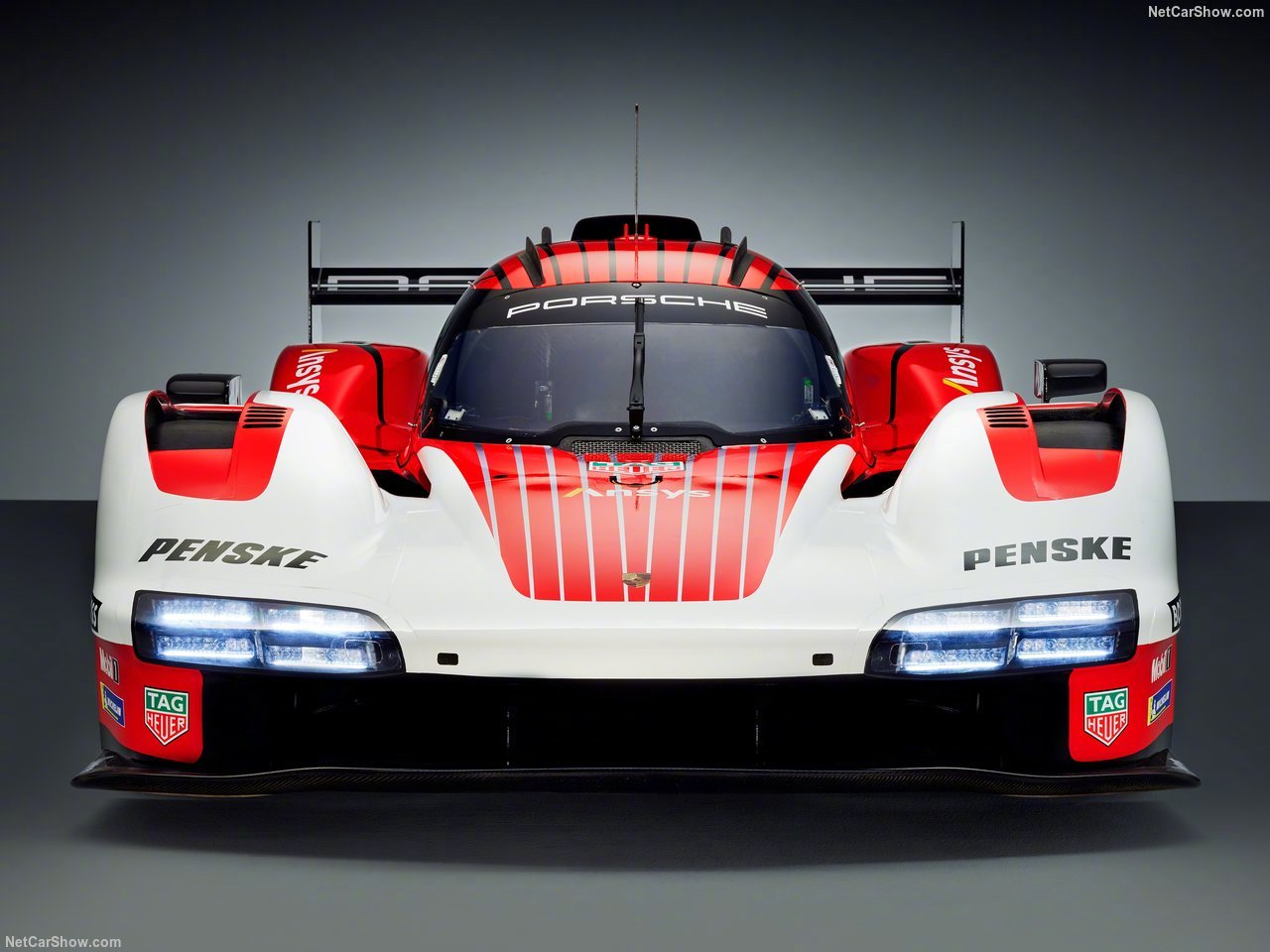 保时捷963lmdh赛车使用白红黑配色涂装