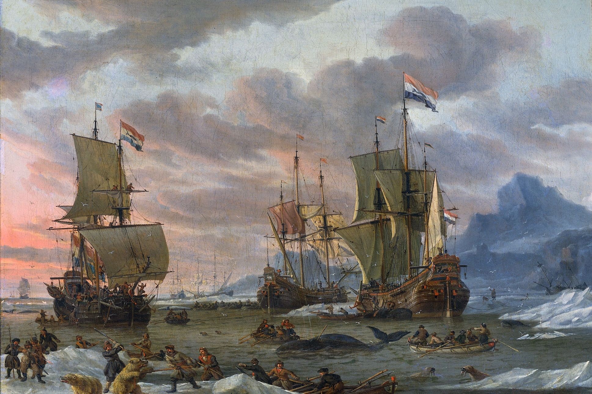 遥远的白令海峡19世纪的捕鲸人如何生活