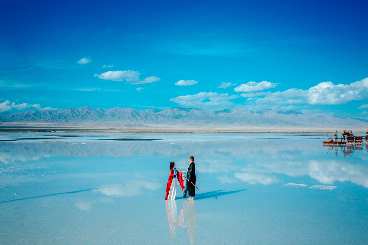 茶卡盐湖是青海最热门景区之一