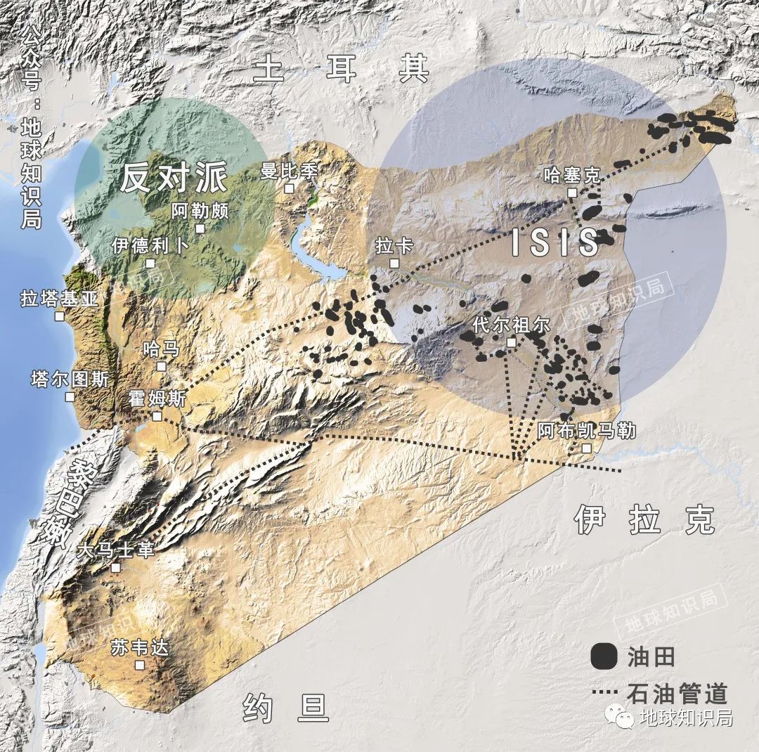世界地图叙利亚位置图片