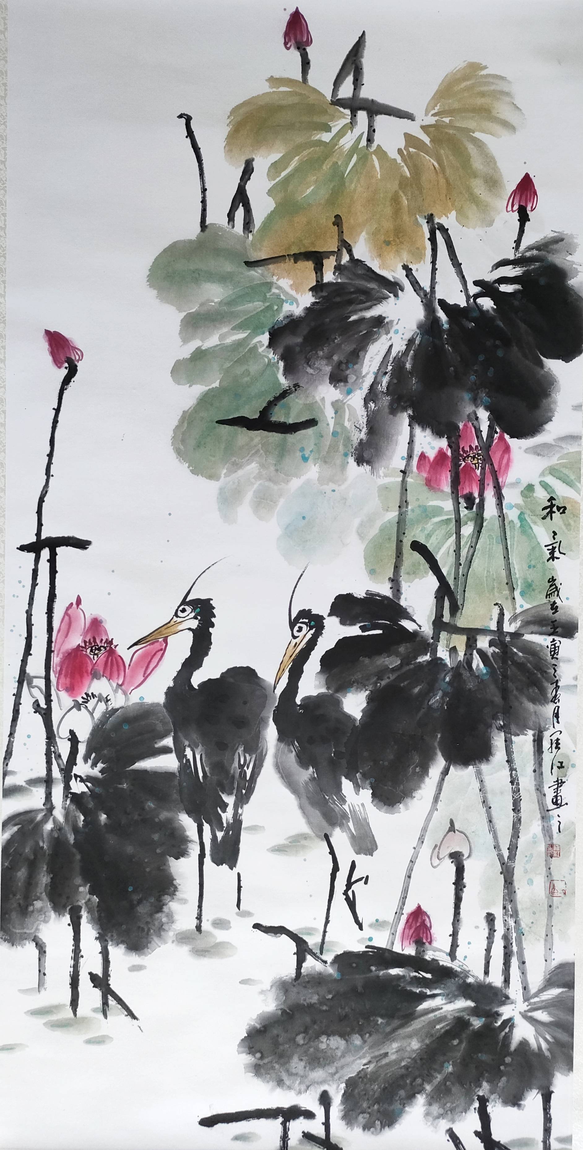 著名画家罗江艺术作品欣赏