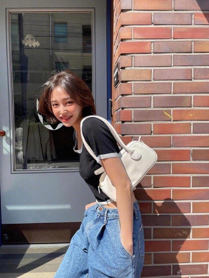 style韩国短发小姐姐夏季日常穿搭