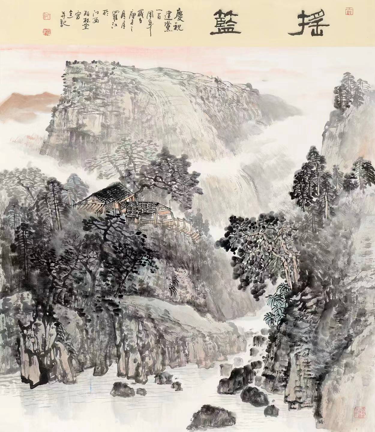 著名画家罗江艺术作品欣赏