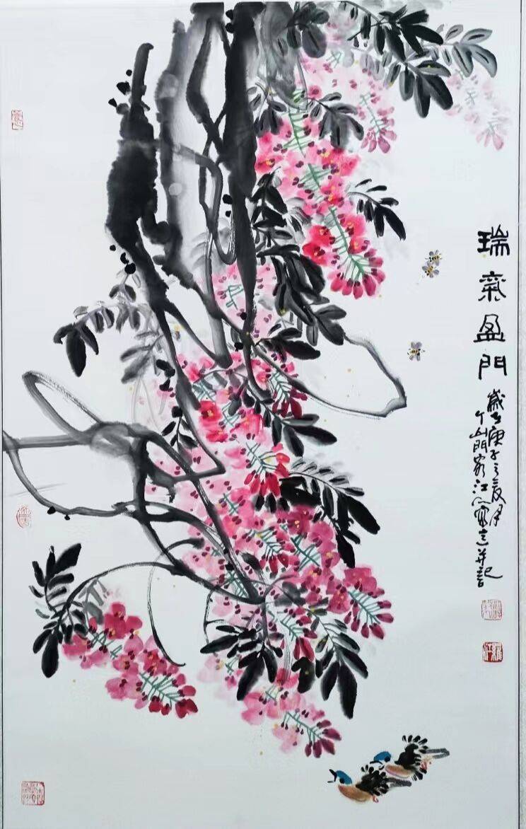 著名画家罗江艺术作品欣赏