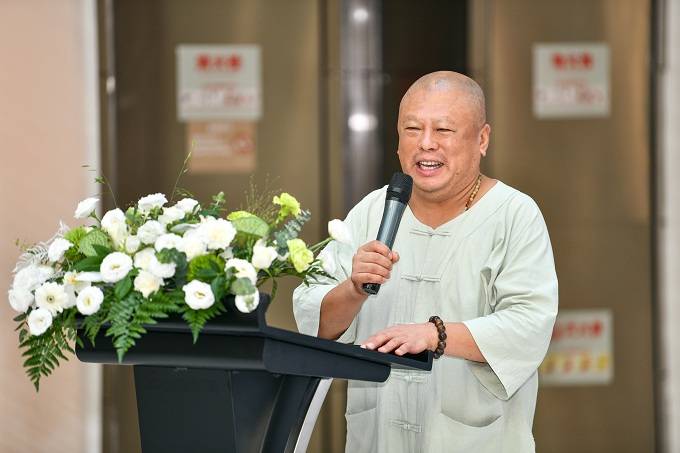 释月照龚雄清风明月作品展开幕暨中华禅画院厦门分院开业仪式