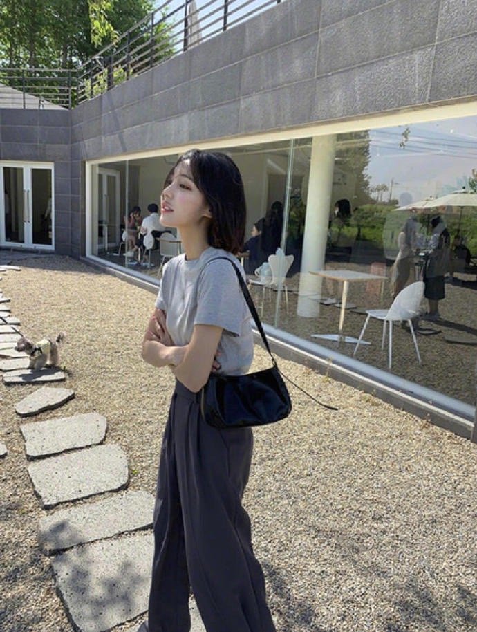 style韩国短发小姐姐夏季日常穿搭