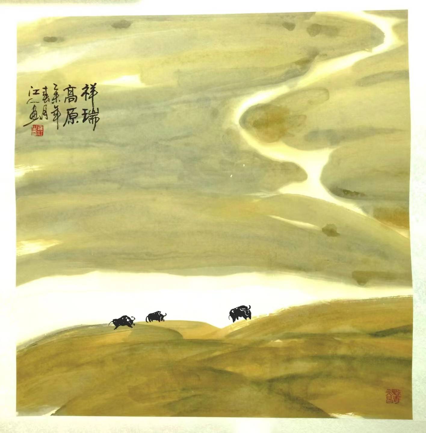 著名画家罗江艺术作品欣赏