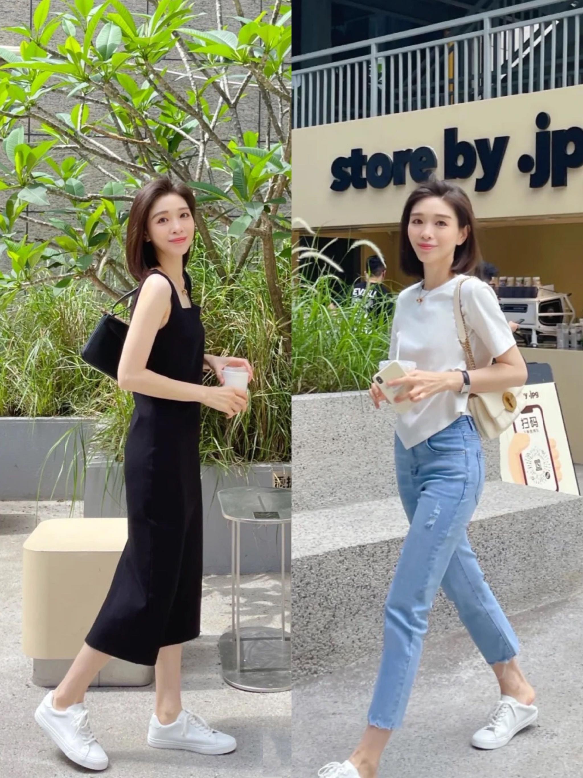 夏季最百搭，还是“小白鞋”，配裤子干练、配裙子甜美，真的好看休闲区蓝鸢梦想 - Www.slyday.coM