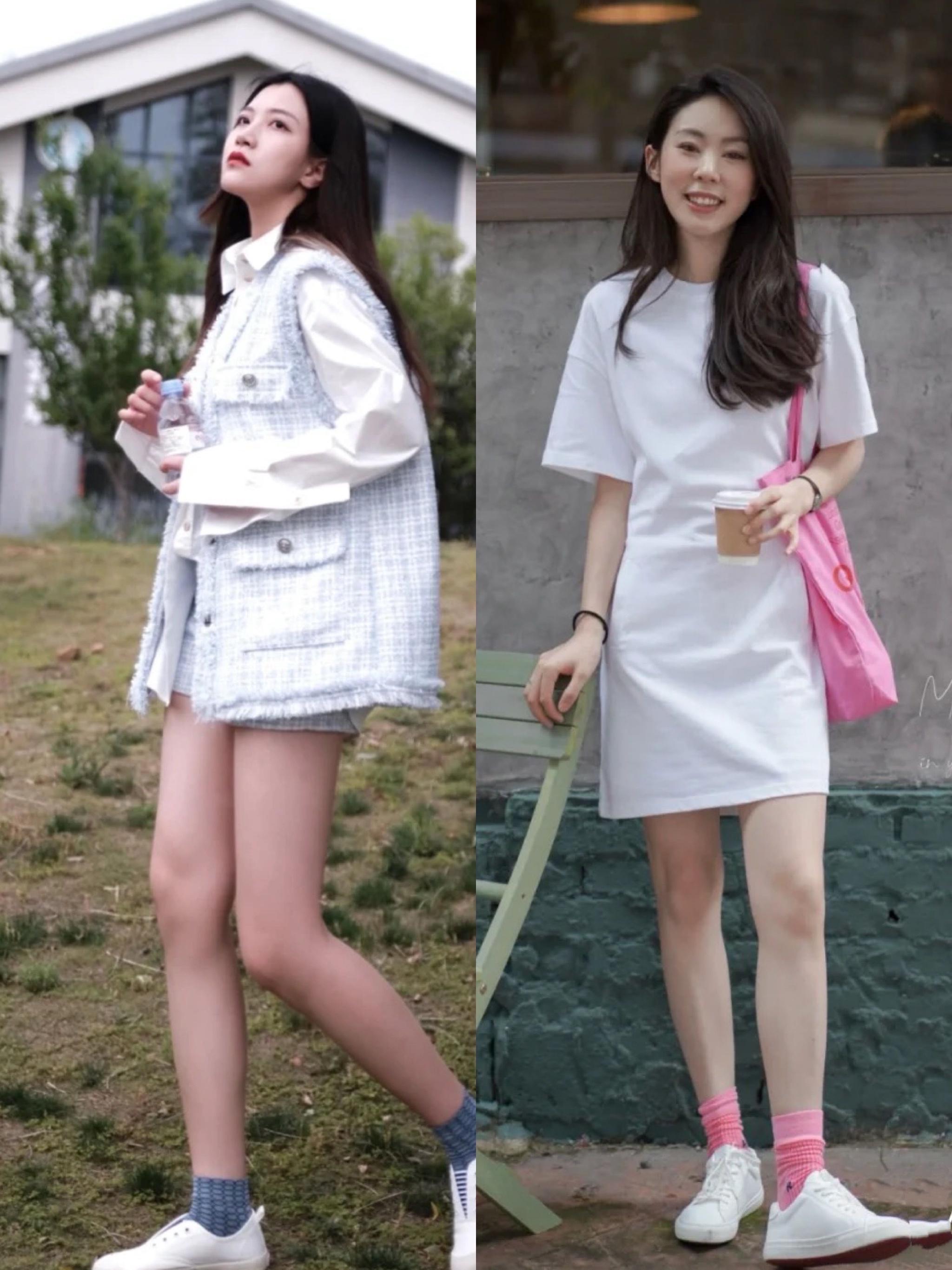 夏季最百搭，还是“小白鞋”，配裤子干练、配裙子甜美，真的好看休闲区蓝鸢梦想 - Www.slyday.coM
