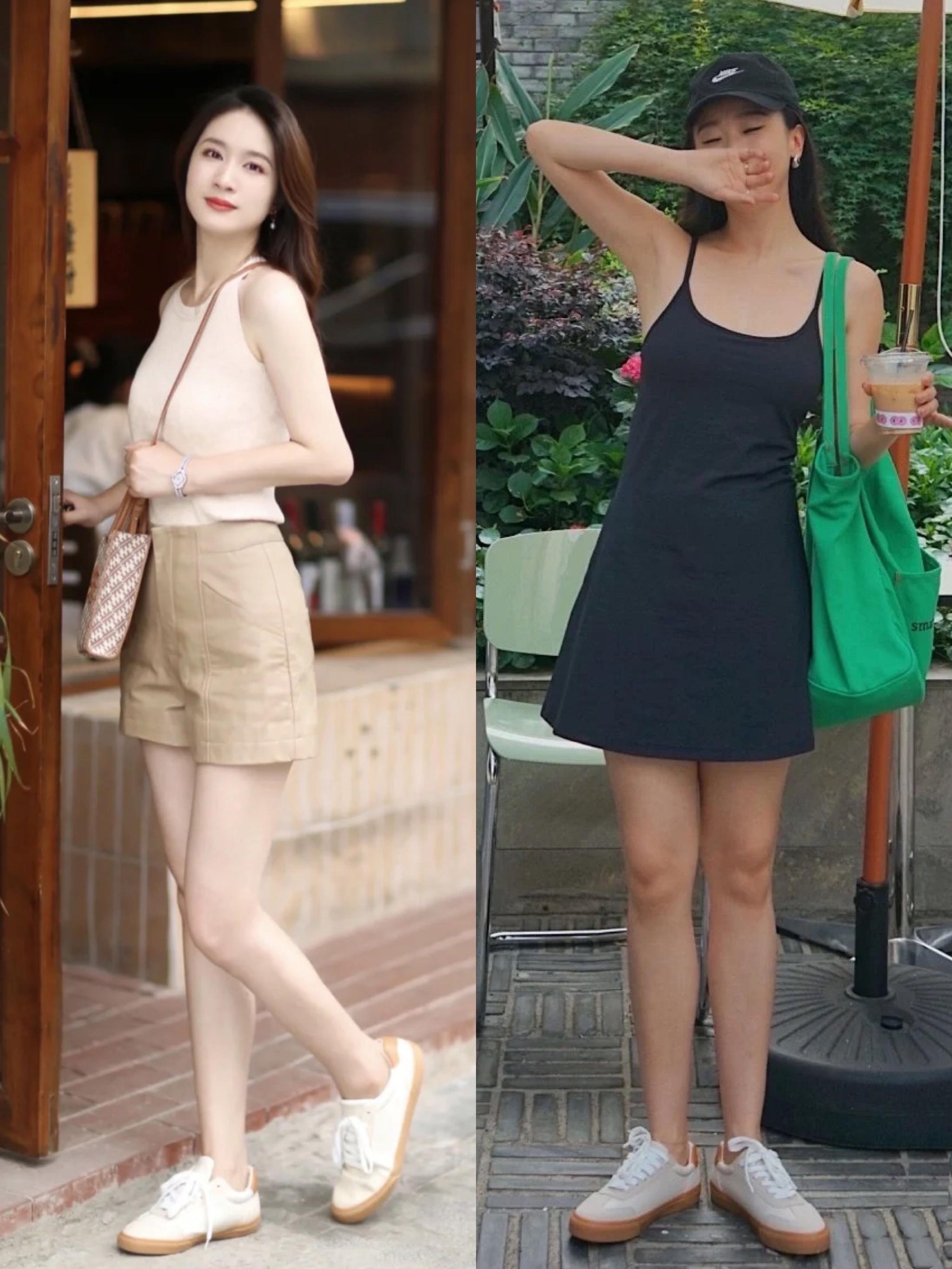 夏季最百搭，还是“小白鞋”，配裤子干练、配裙子甜美，真的好看休闲区蓝鸢梦想 - Www.slyday.coM