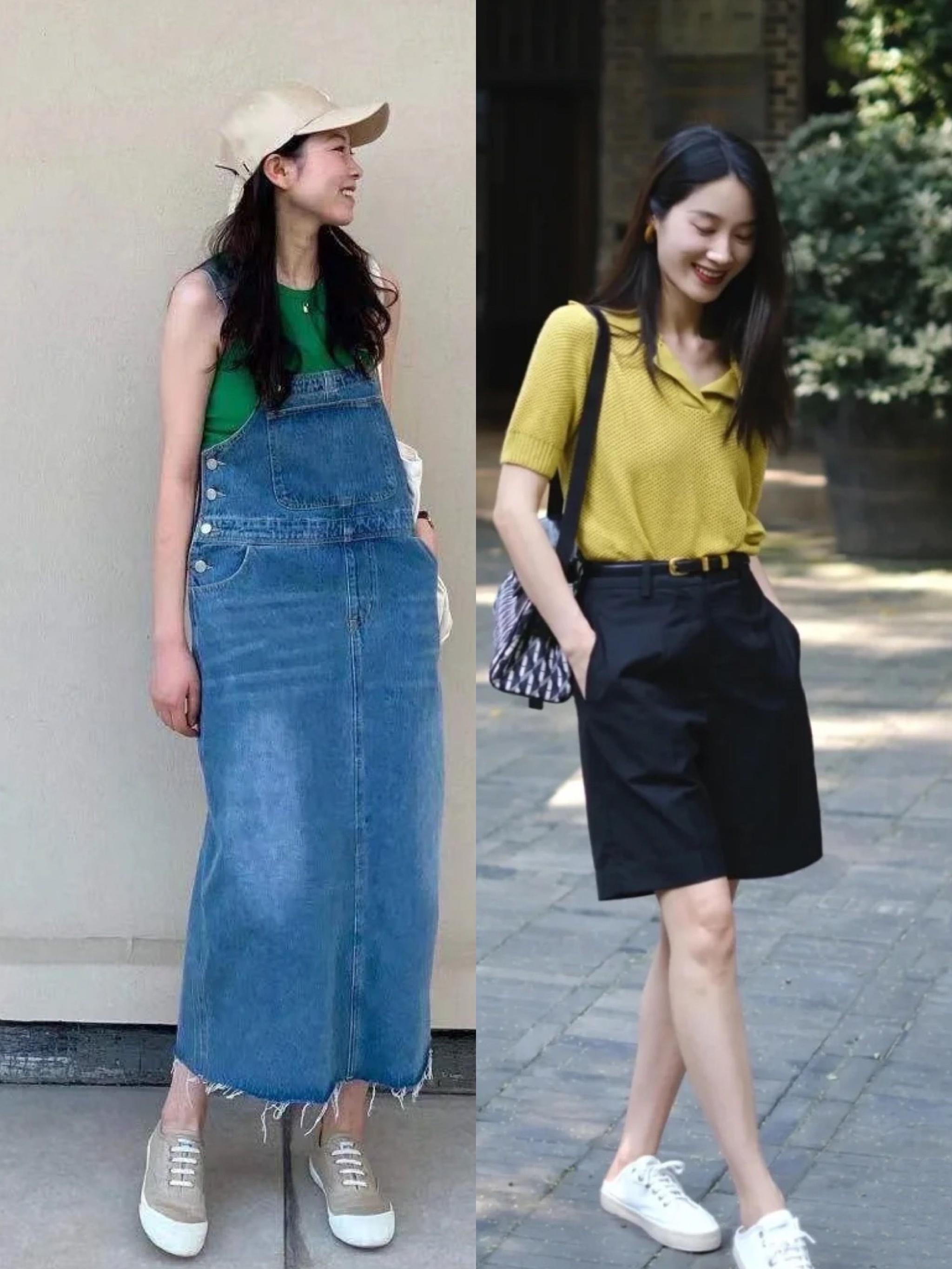 夏季最百搭，还是“小白鞋”，配裤子干练、配裙子甜美，真的好看休闲区蓝鸢梦想 - Www.slyday.coM