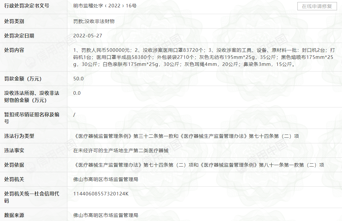 图源:信用中国网站