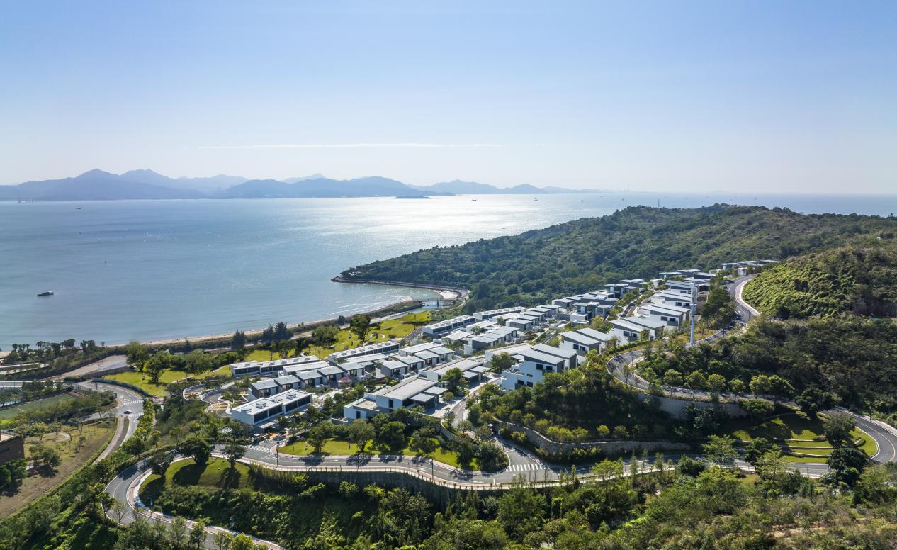 华润小径湾·悦海为项目内唯一的别墅组团.(华润小径湾供图)