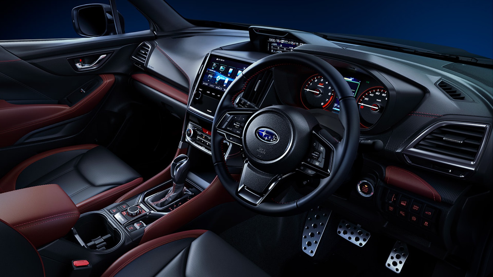 配专属运动组件斯巴鲁森林人stisport官图公布