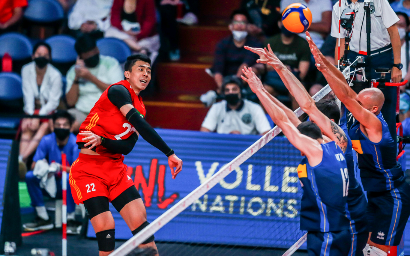 世界联赛第二周1胜3负,中国男排基本完成任务|中国男排|意大利|阿根廷