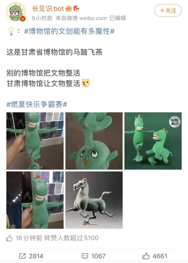 甘博再搞事儿！铜奔马文创又双叒叕火出圈了休闲区蓝鸢梦想 - Www.slyday.coM