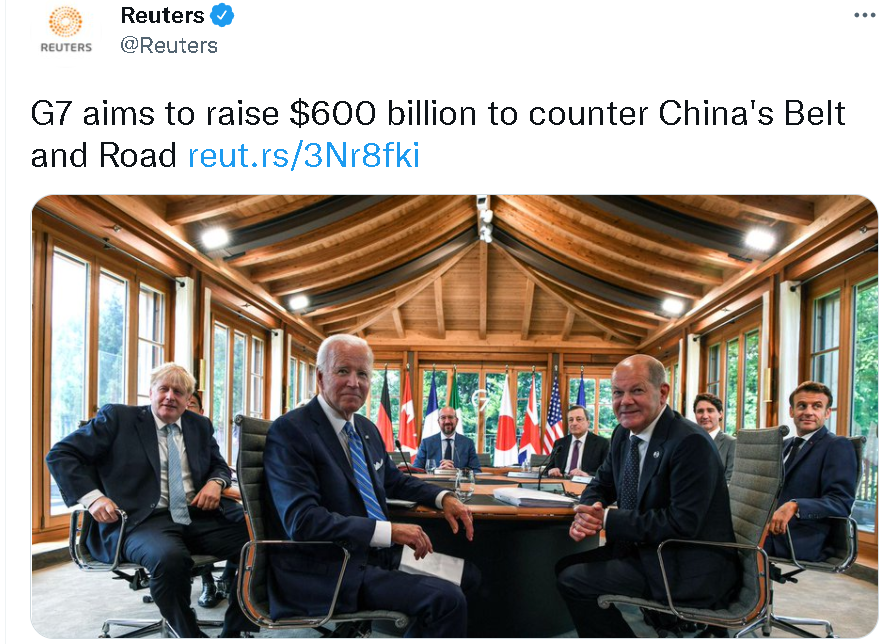 他们要拿出6千亿美元 只为搞出这个对付中国的项目！