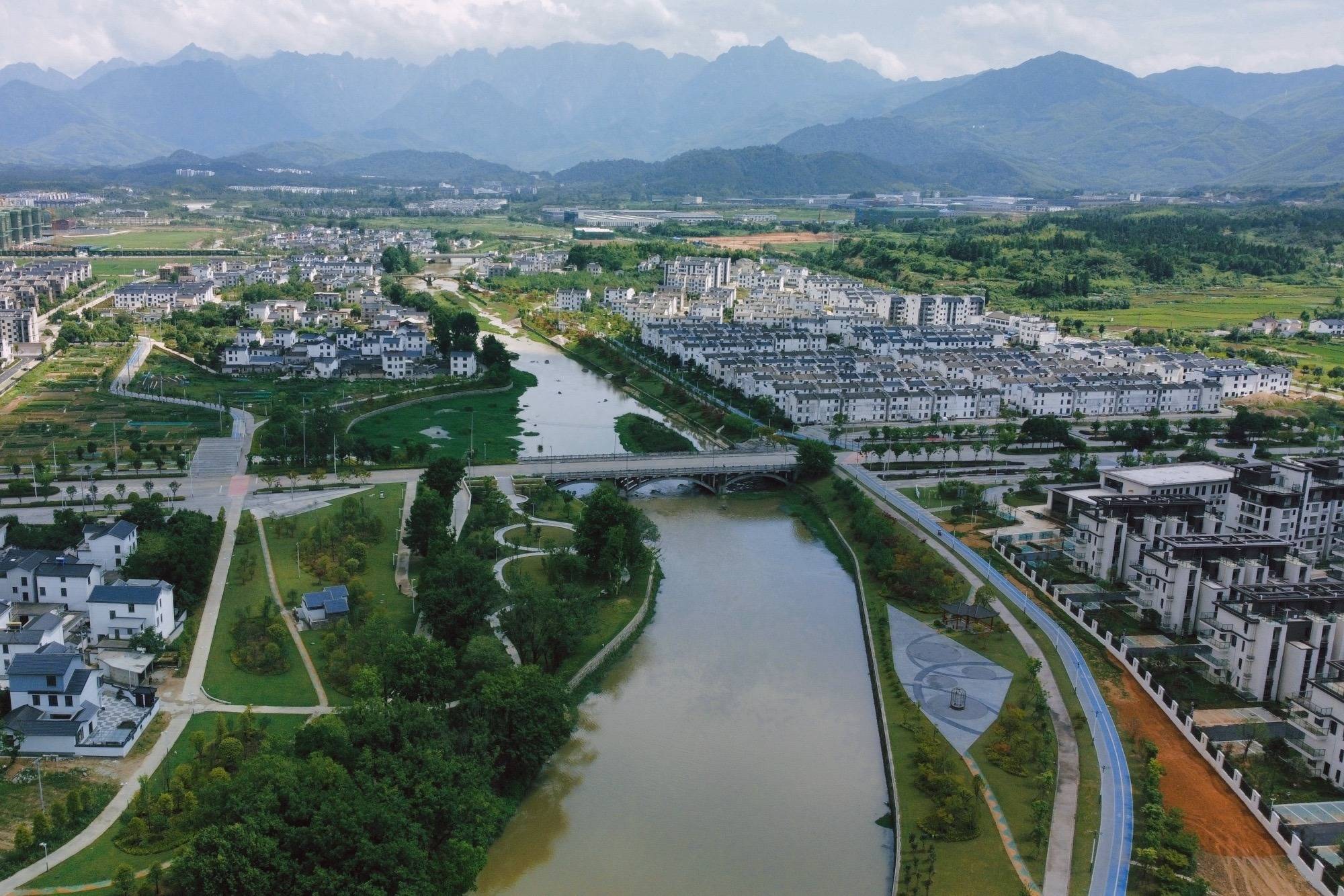 黄山浦溪河休闲旅游区环境秀美空气清新免门票却鲜为人知