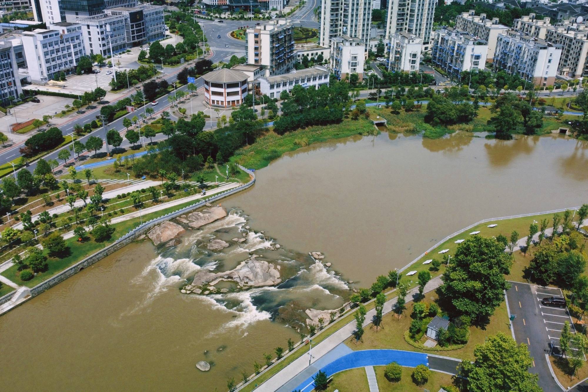 黄山浦溪河休闲旅游区环境秀美空气清新免门票却鲜为人知