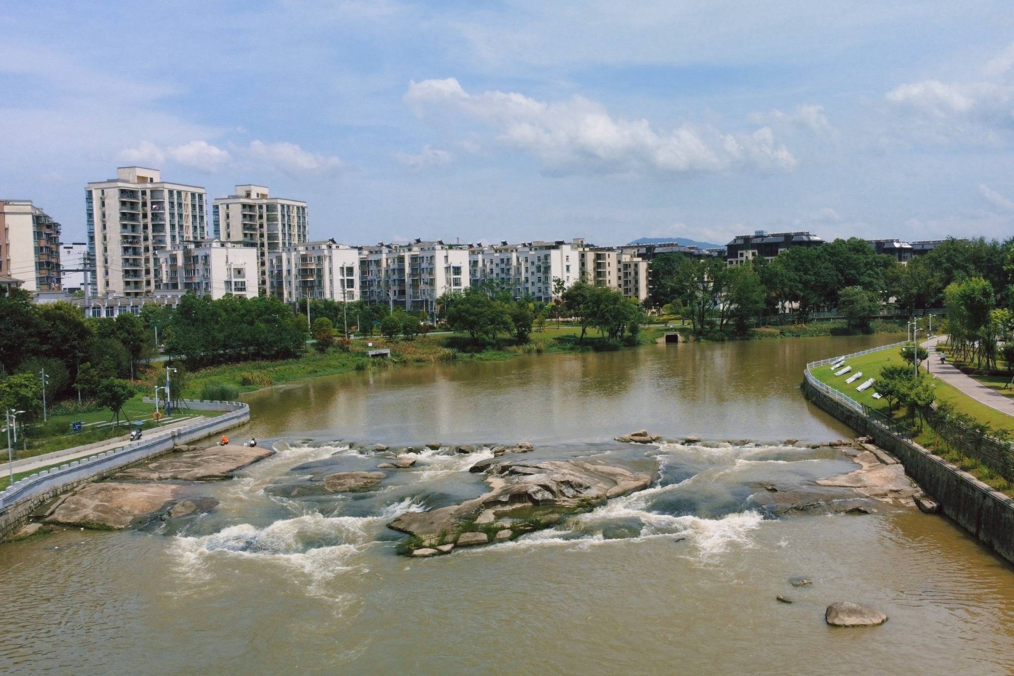 黄山浦溪河休闲旅游区环境秀美空气清新免门票却鲜为人知