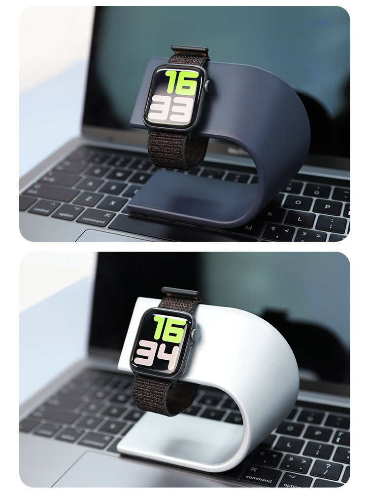 趣评测优选Apple Watch铝合金充电支架上架到微博电商店铺啦休闲区蓝鸢梦想 - Www.slyday.coM