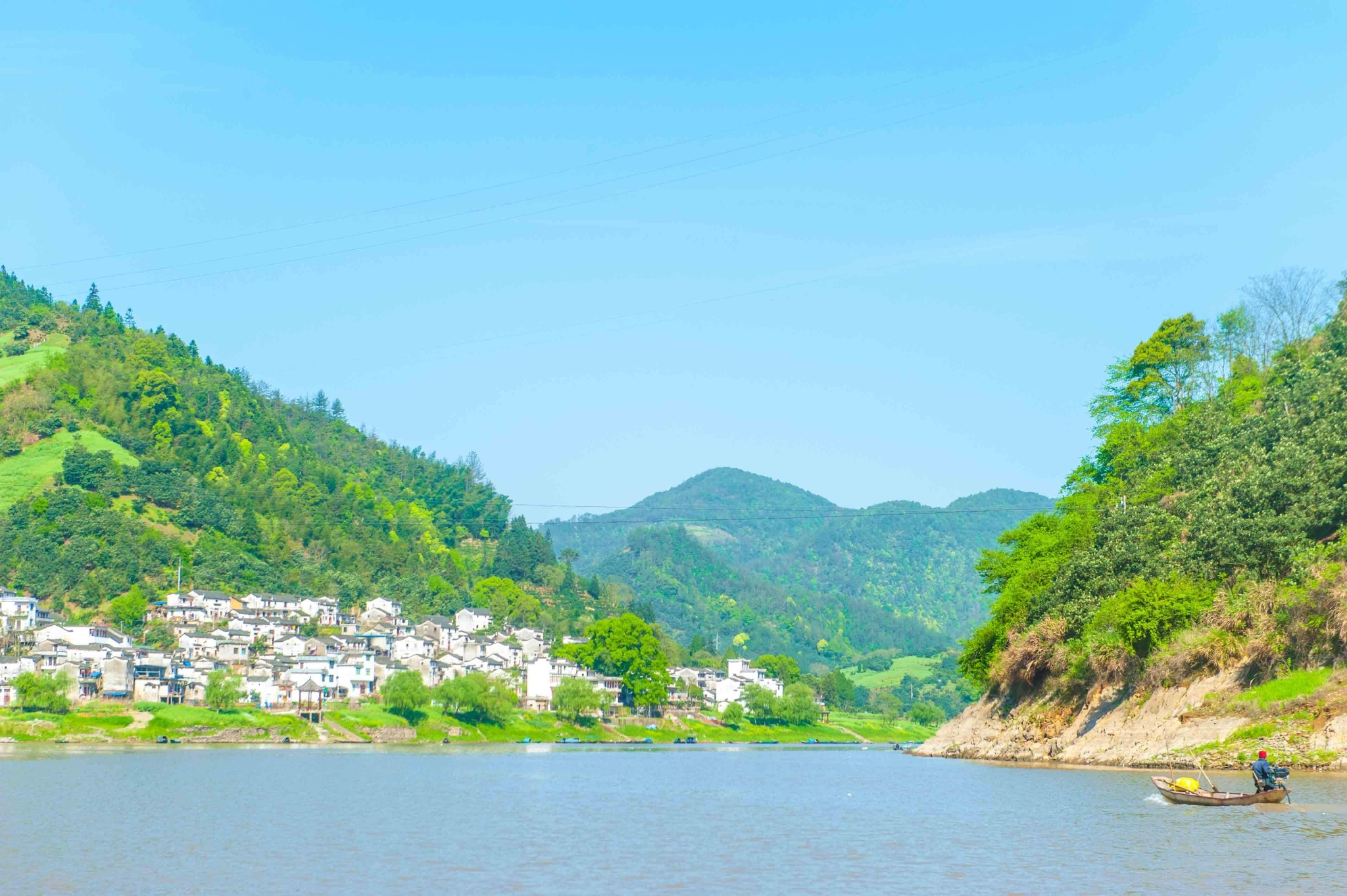 新安江山水画廊|歙县|季节_新浪新闻