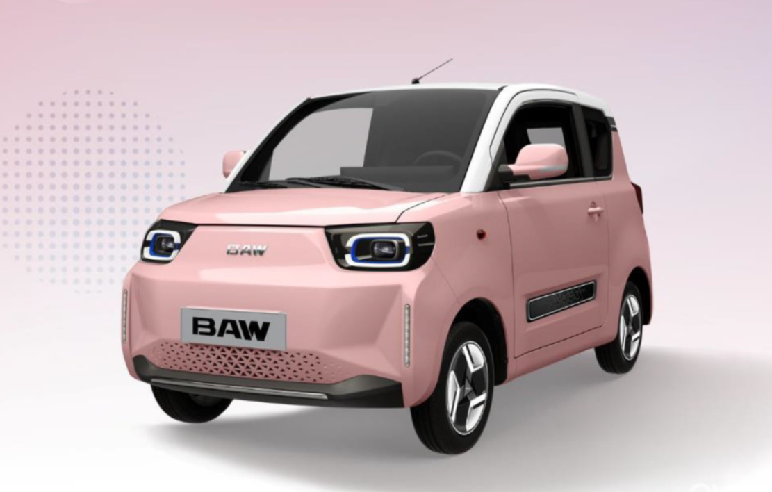 对标五菱宏光miniev北汽制造元宝上市售339万起