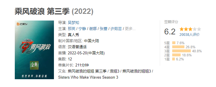 《浪姐3》赛程过半遇口碑危机，网上差评涌现，五点因素成关键休闲区蓝鸢梦想 - Www.slyday.coM