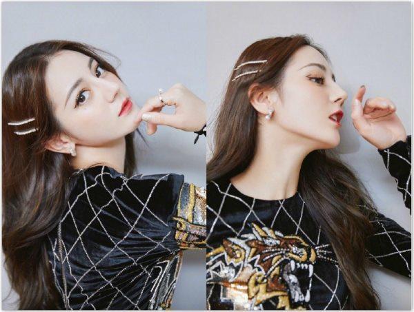 欧阳娜娜变身猫系少女，猫眼眼线好抢眼，热巴的“镂空眼线”更美休闲区蓝鸢梦想 - Www.slyday.coM