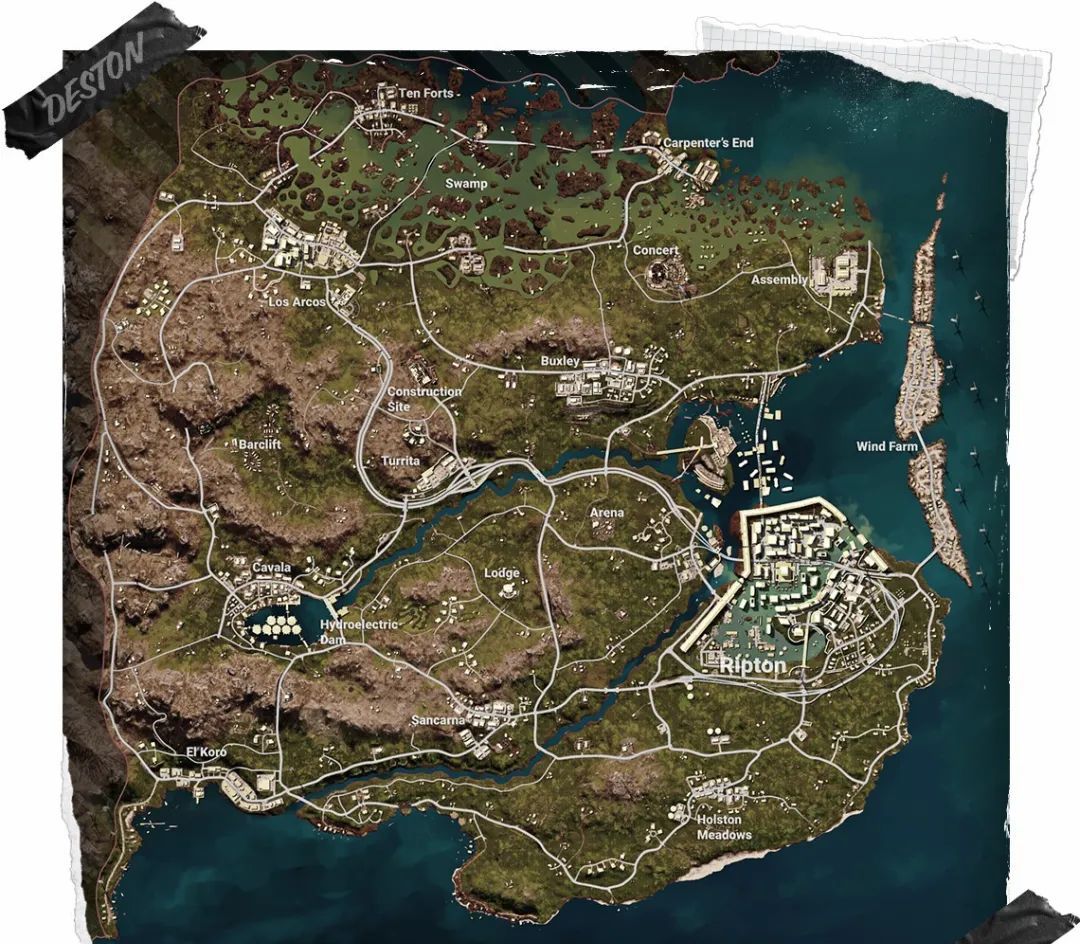 《绝地求生》新地图"帝斯顿" 7月13日正式上线|地图|升降器|上线_新浪