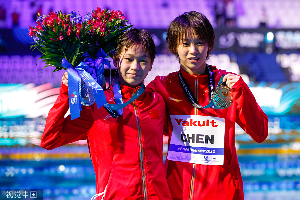 对话如何练成水花消失术陈芋汐全红婵演绎最美竞争