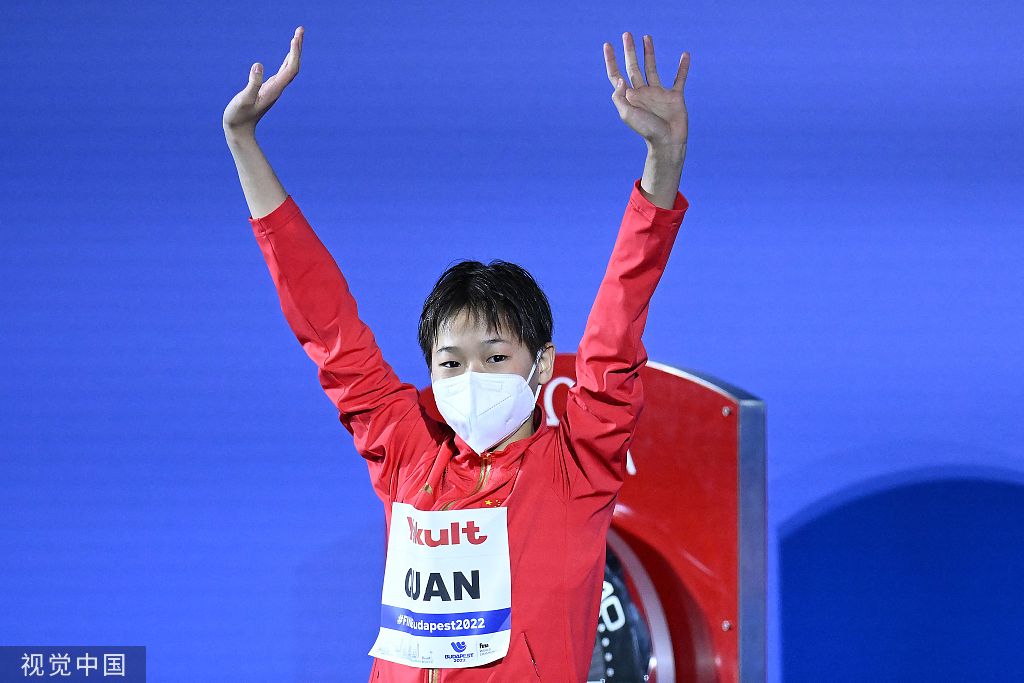 对话如何练成水花消失术陈芋汐全红婵演绎最美竞争