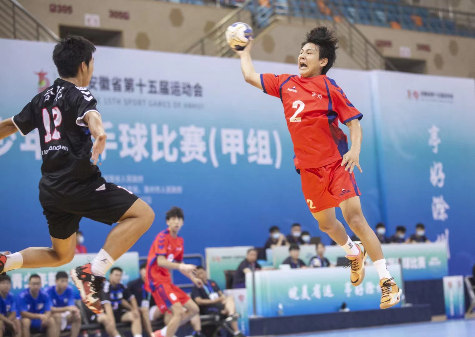 省十五运青少年部手球项目甲组比赛落幕:滁州手球队单日揽双冠