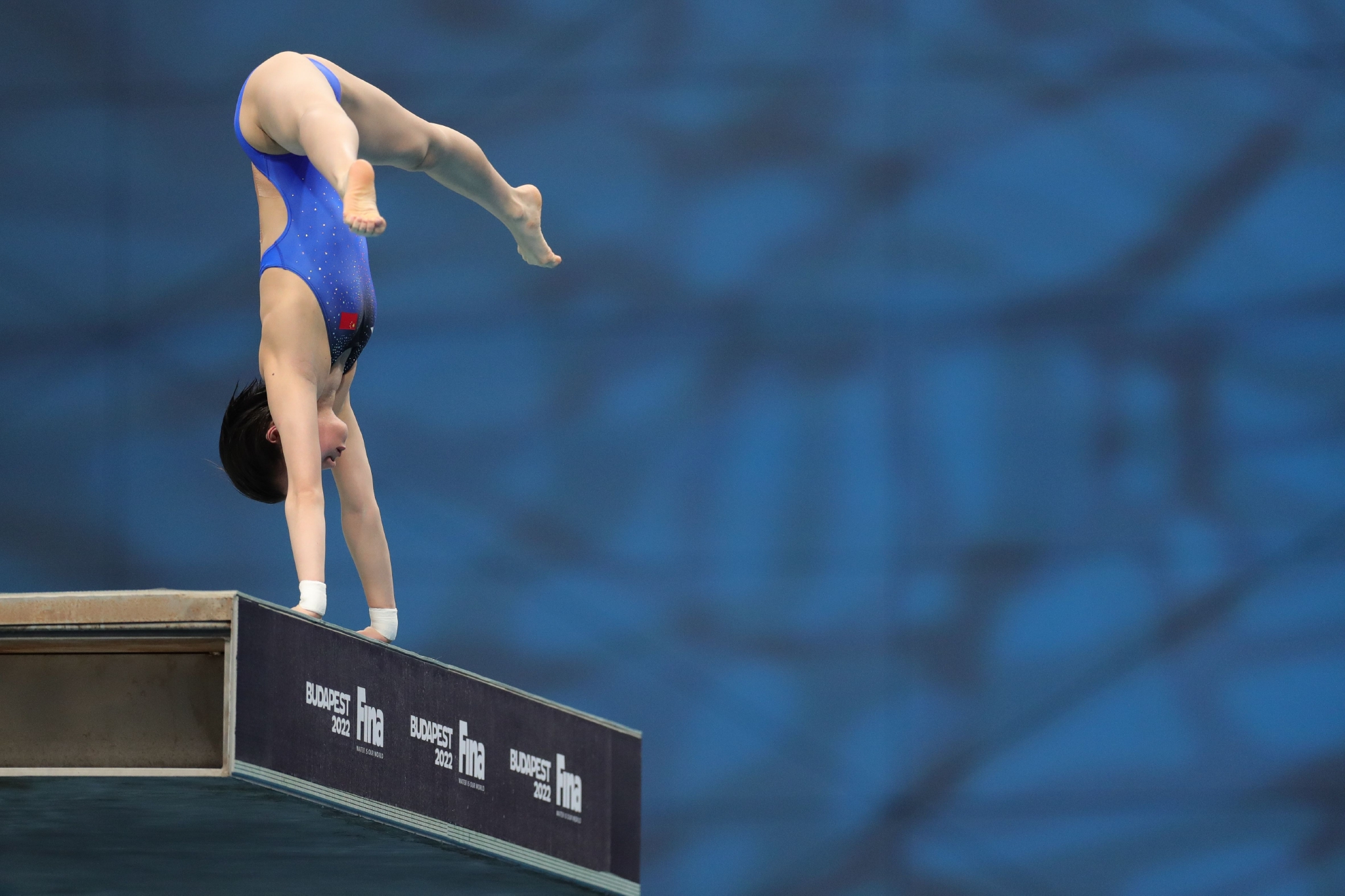 跳水陈芋汐获得女子十米台冠军