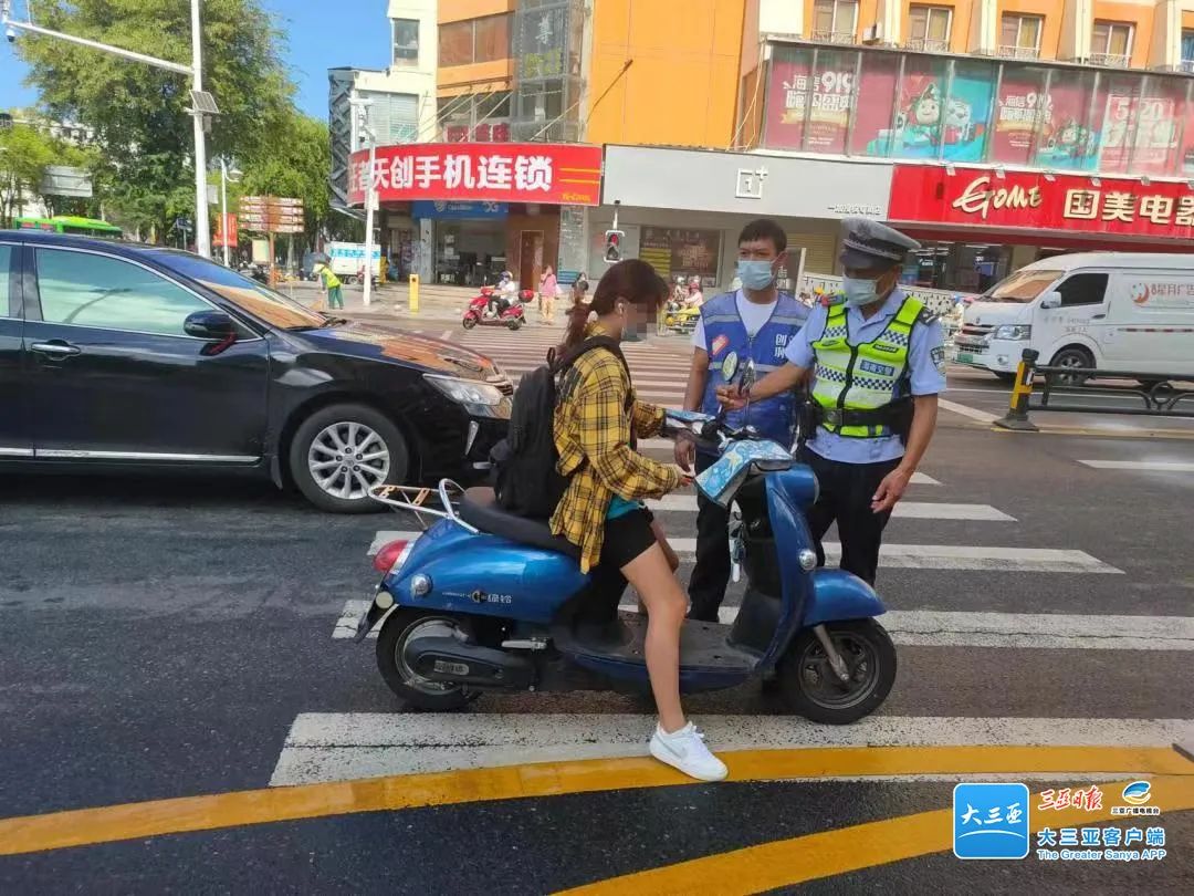 电动两轮车主注意！三亚已有多人被抓拍！休闲区蓝鸢梦想 - Www.slyday.coM