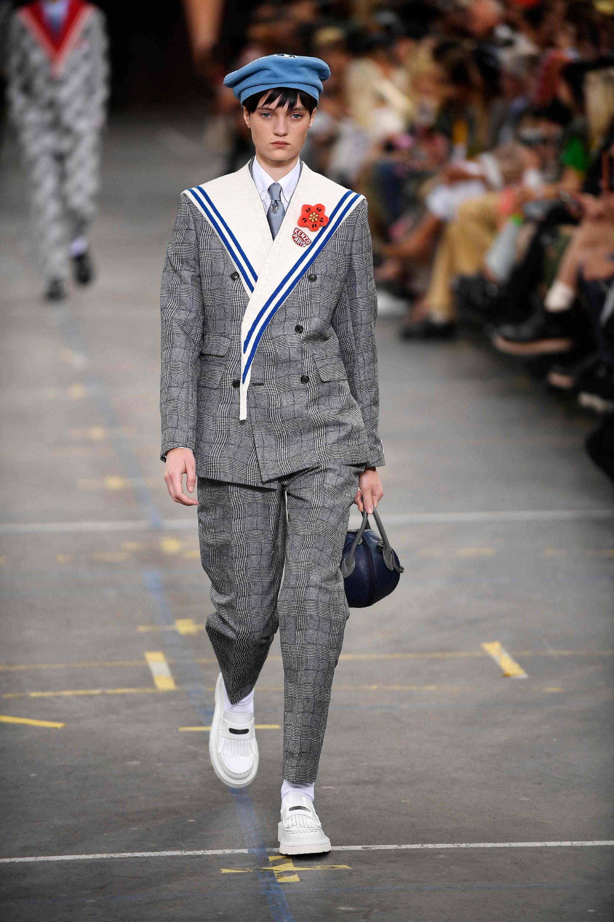 巴黎男装周kenzo品牌时装秀