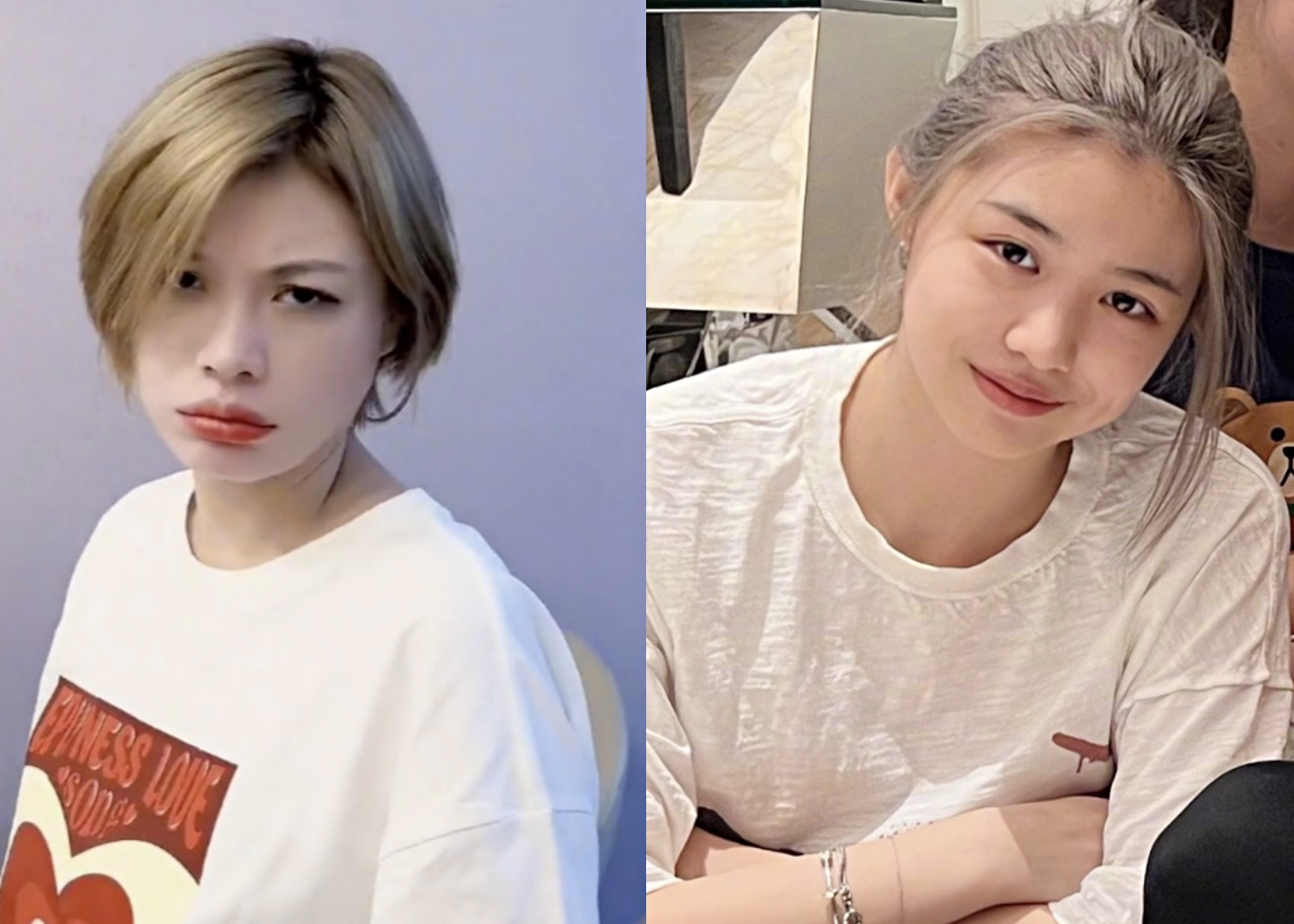 汪峰晒全家福庆生16岁女儿小苹果染头发和亲妈葛荟婕越来越像