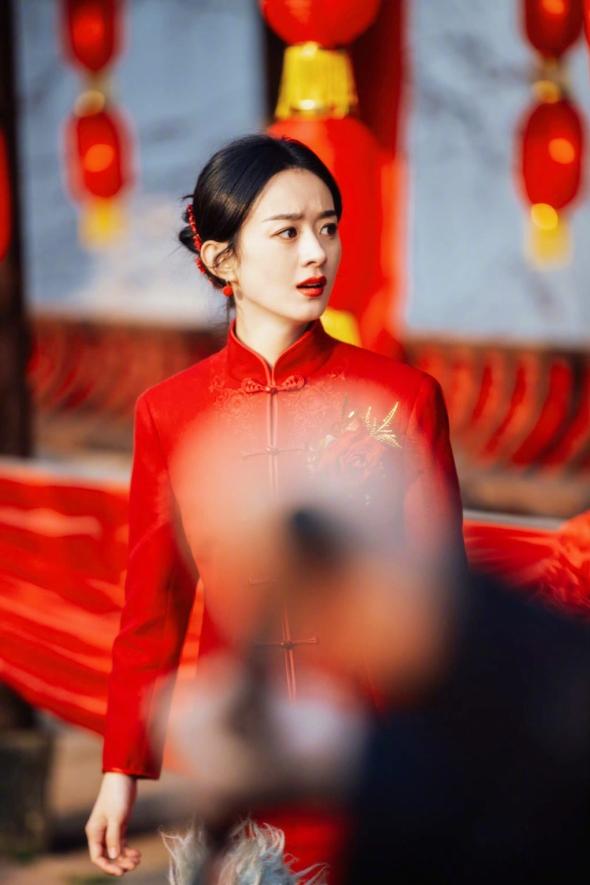 看点红衣何幸福赵丽颖治愈一下婚闹习俗实在太气人