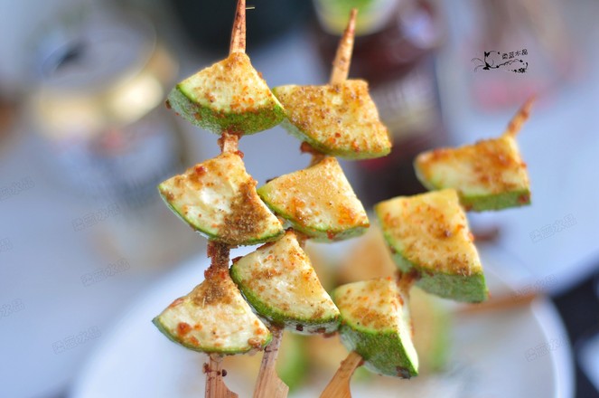 烧烤西葫芦