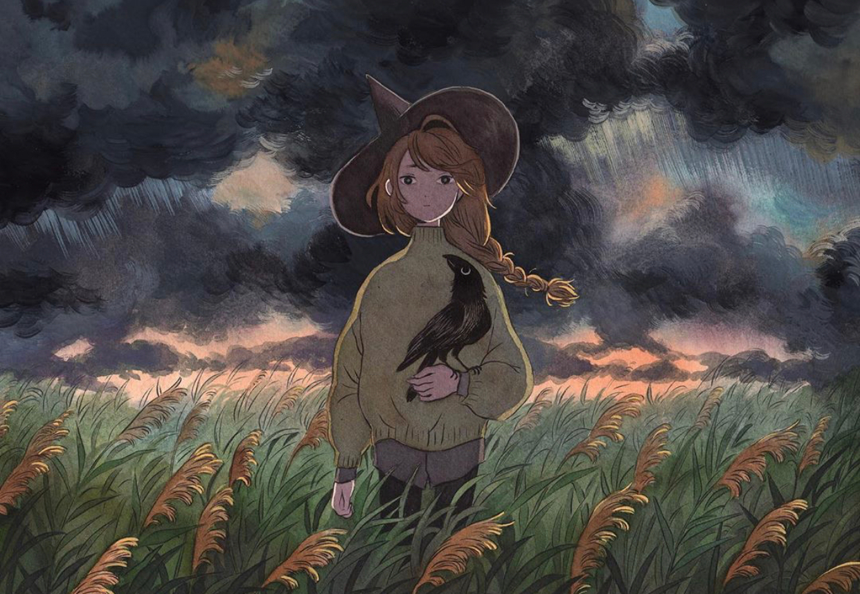 少女的故事丨插画师heikala