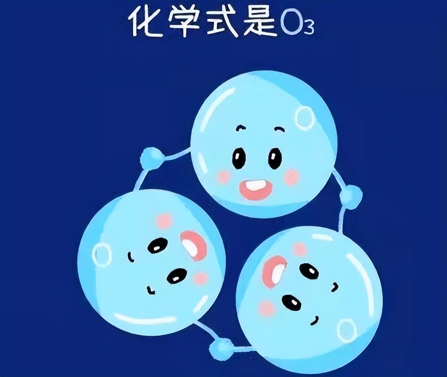 臭氧是氧气的同素异形体,也是氧分子在自然界中存在的一种形式,化学式