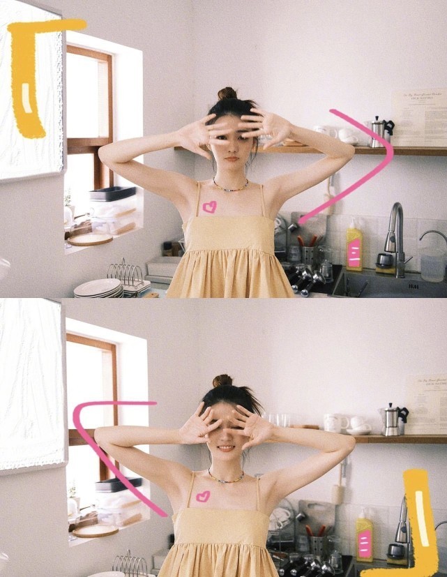 徐璐穿“居家装”甜度爆棚，卡其色温柔又耐看，少女感可太足了休闲区蓝鸢梦想 - Www.slyday.coM